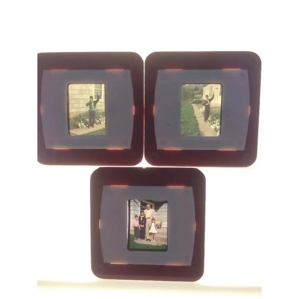 Lot 3 Vtg 40s Kodachrome Children BSA Boy Scout Uniform Photograph Color Slides